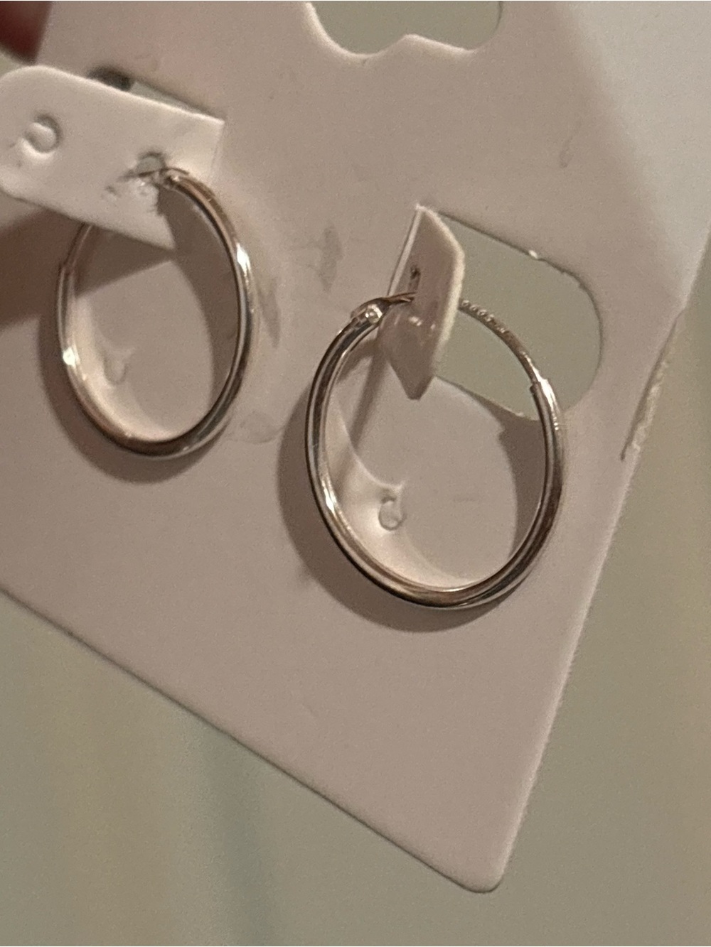 S925 Sterling Silver Small Hoop Earrings Brand New